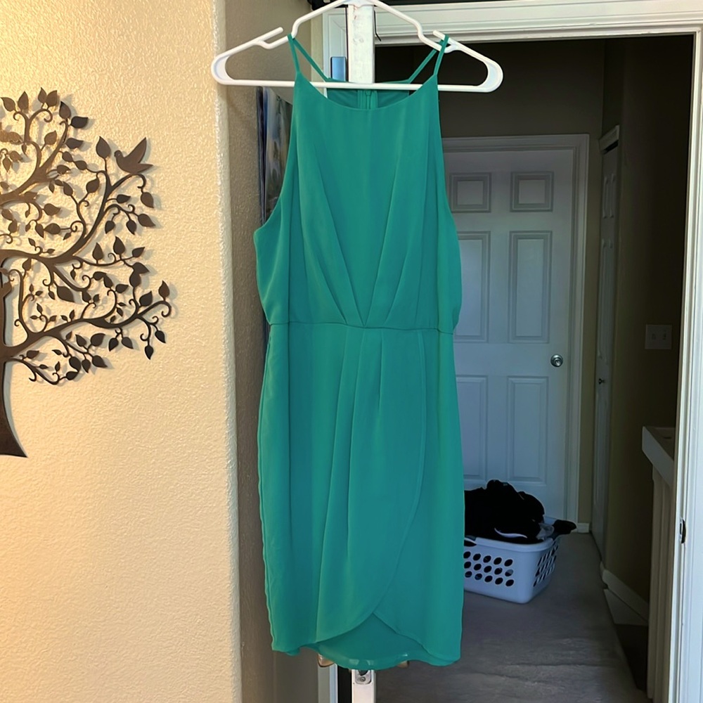 Green Lulus dress size large